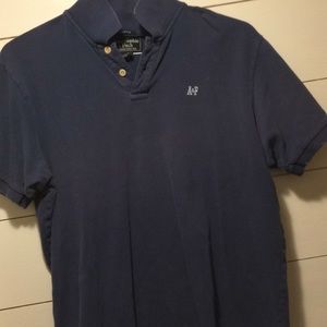 Abercrombie and Fitch Mens Navy Polo size XL